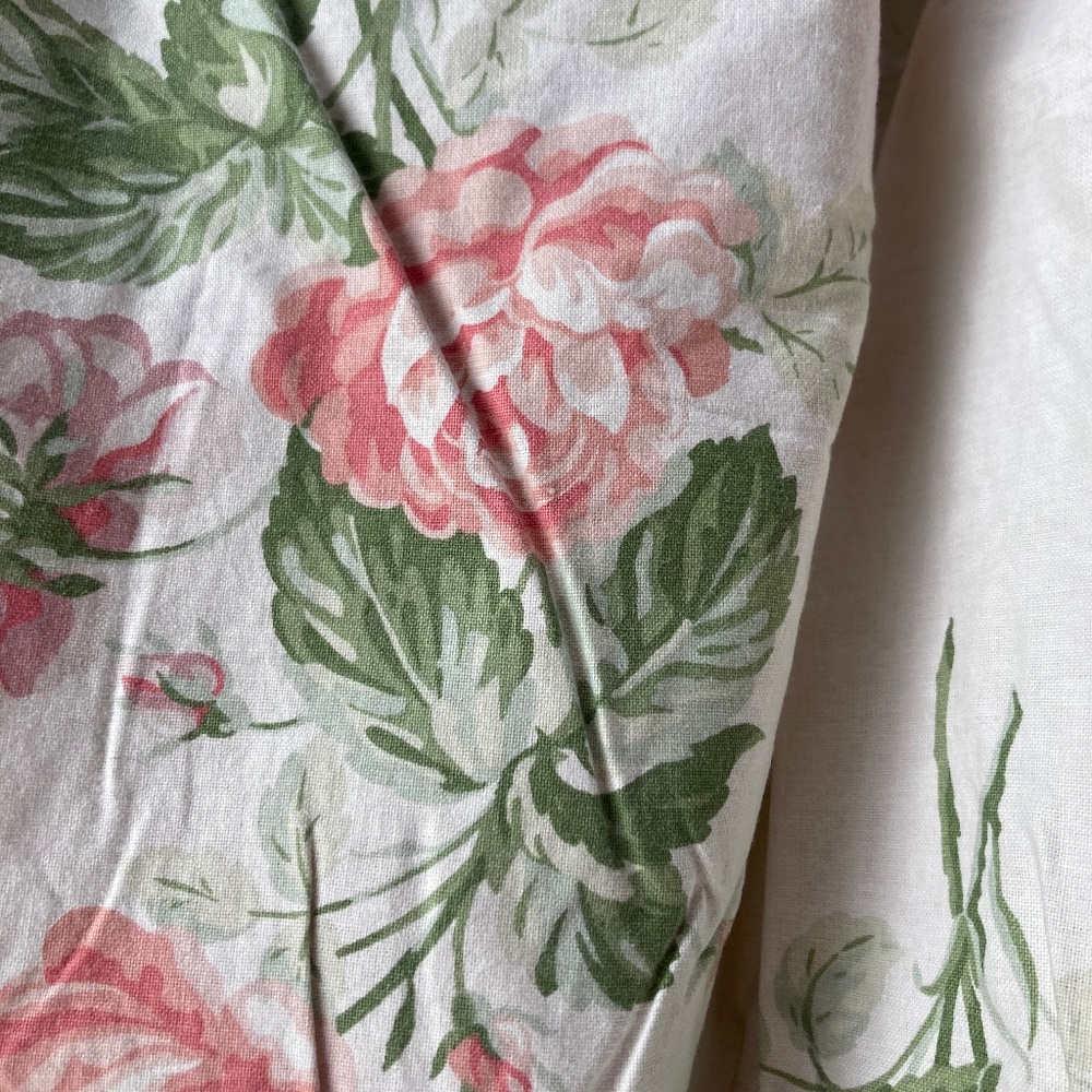 Laura Ashley chintz curtains 1990 Holland - two panels